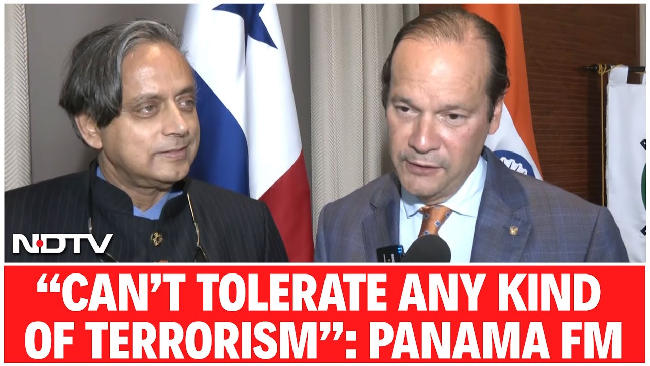 Shashi Tharoor Panama | Panama Stands With India To Fight Terrorism