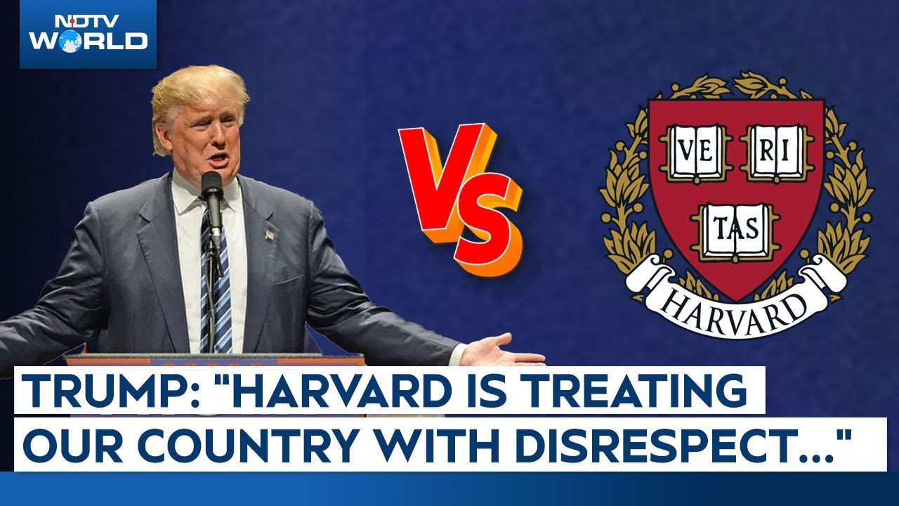 Video: Harvard Trump News | 'Has Got To Behave, I Want Them To be Great Again': Trump
