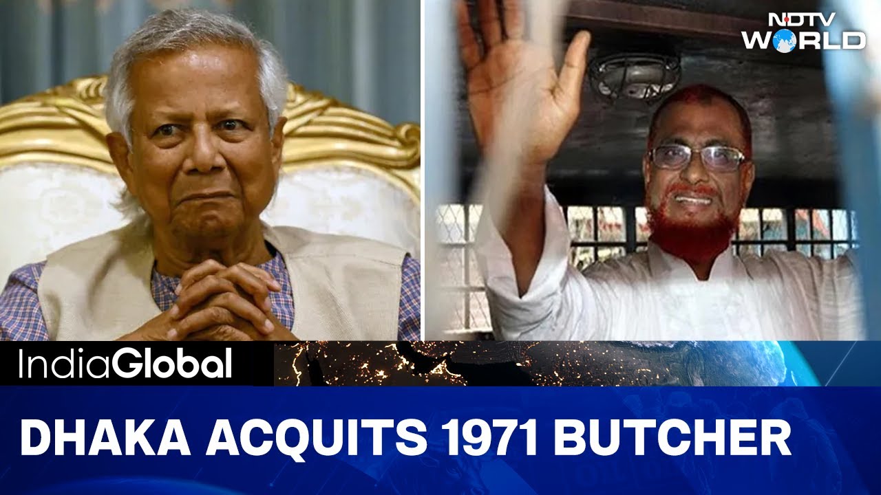 Video: Dhaka Acquits 1971 War Criminal As Yunus Preaches 'Peace Becoming Elusive'