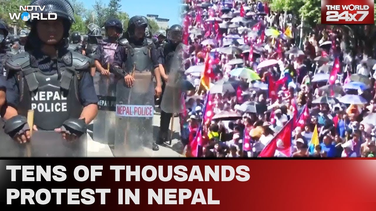 Nepal: Protestors Demand Restoration Of Monarchy Dumped 17 Years Ago