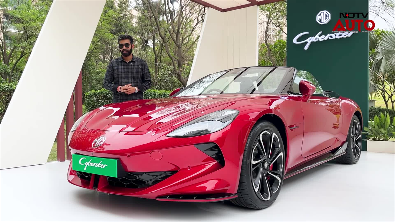 Video: MG Cyberster EV | Dream Run | NDTV Auto
