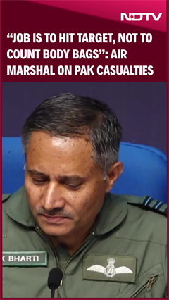 Air Marshal AK Bharti On Casualties On Pak Side: It Is For Them To Count, Our Job Is To Hit Target