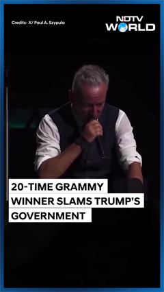 Bruce Springsteen Blasts Trump on First Night of European Tour Bruce Springsteen Blasts Trump on First Night of European Tour