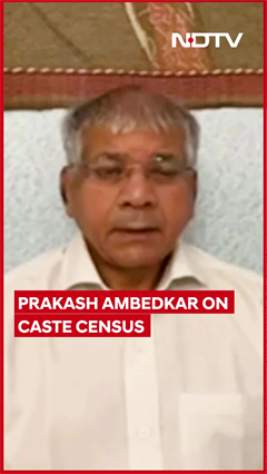 VBA President Prakash Ambedkar On Caste Census: 'Centre Using Caste Census..."
