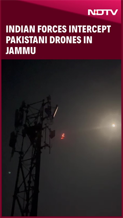Indian Forces Intercept Pakistani Drones In Jammu