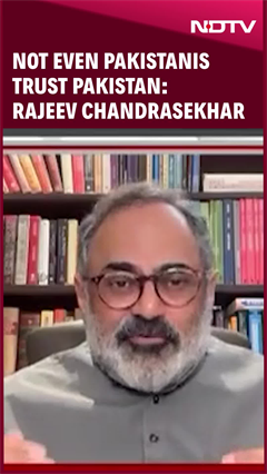 Not Even Pakistanis Trust Pakistan Says Ex-Minister Rajeev Chandrasekhar On India-Pak Ceasefire
