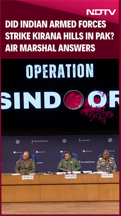 Did Indian Armed Forces Strike Kirana Hills In Pakistan? Air Marshal Answers