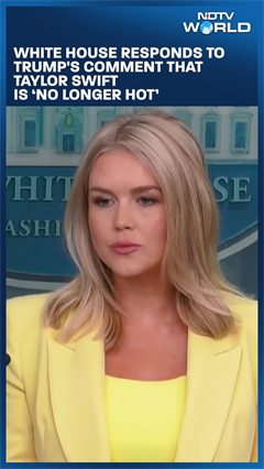 Taylor Swift Viral| Karoline Leavitt Responds To Trump's Comments That Taylor Swift Is No Longer Hot Taylor Swift Viral| Karoline Leavitt Responds To Trump's Comments That Taylor Swift Is No Longer Hot