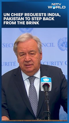 UN General Secretary Asks India Pakistan To Step Back, Says Military Solution Is No Solution