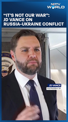 It's Not Our Conflict, Says US VP JD Vance On Russia-Ukraine War After Trump Putin Call