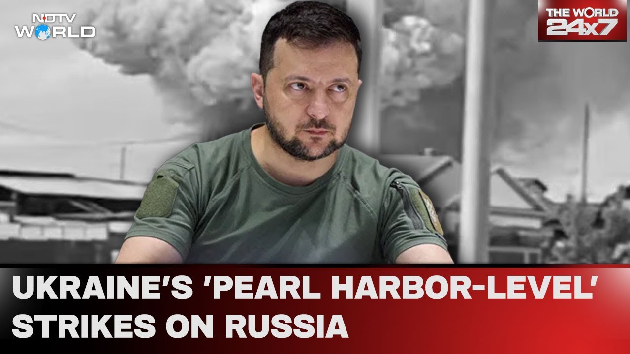 Russia Vs Ukraine War Update | Ukraine Launches Drones From Trucks Parked Deep Inside Russia Russia Vs Ukraine War Update | Ukraine Launches Drones From Trucks Parked Deep Inside Russia