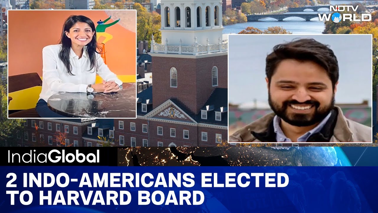 Video : Harvard University Elects Indo-Americans Anjali Sud & Sanjay Seth To Board