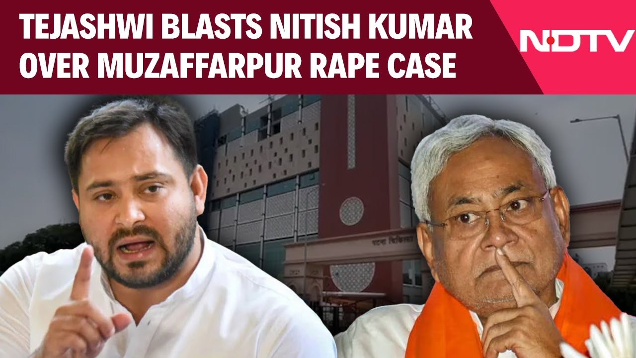 "Double-Engine Govt Failed...": Tejashwi Blasts CM Nitish Over Muzaffarpur Rape Case