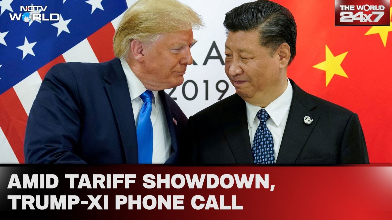 Video: Amid Tariff Showdown, Trump & Xi Jinping Will Likely Speak This Week
