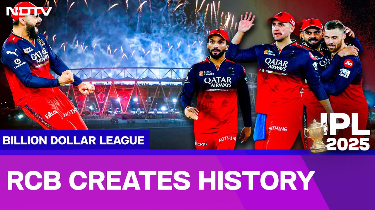 RCB Vs PBKS | RCB Creates History, Ends 18-Year Wait For IPL Trophy As PBKS Fall Short In Final