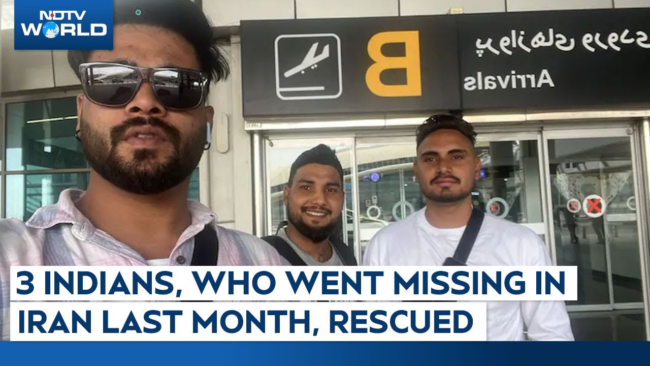 Video: 3 Indians, Who Went Missing In Iran Last Month, Rescued: Iranian Embassy