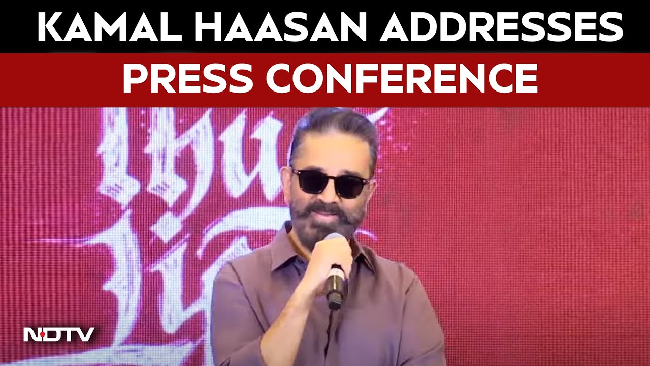 Kamal Haasan Addresses Press Amid Row Before 'Thug Life' Release