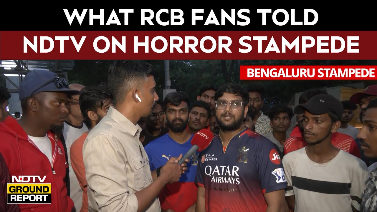 Bengaluru Stampede Ground Report | What RCB Fans Told NDTV On Horror Stampede