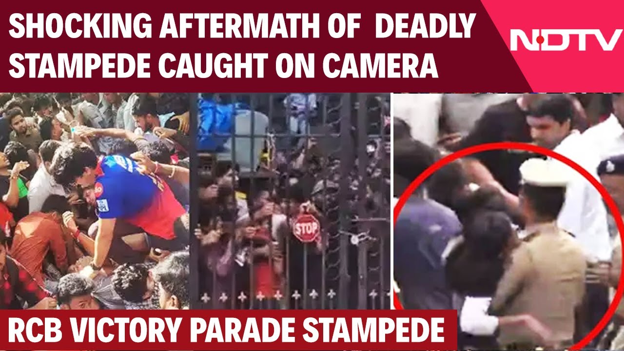 Shocking Aftermath Of Bengaluru Stampede Caught On Camera; More Than 11 Dead