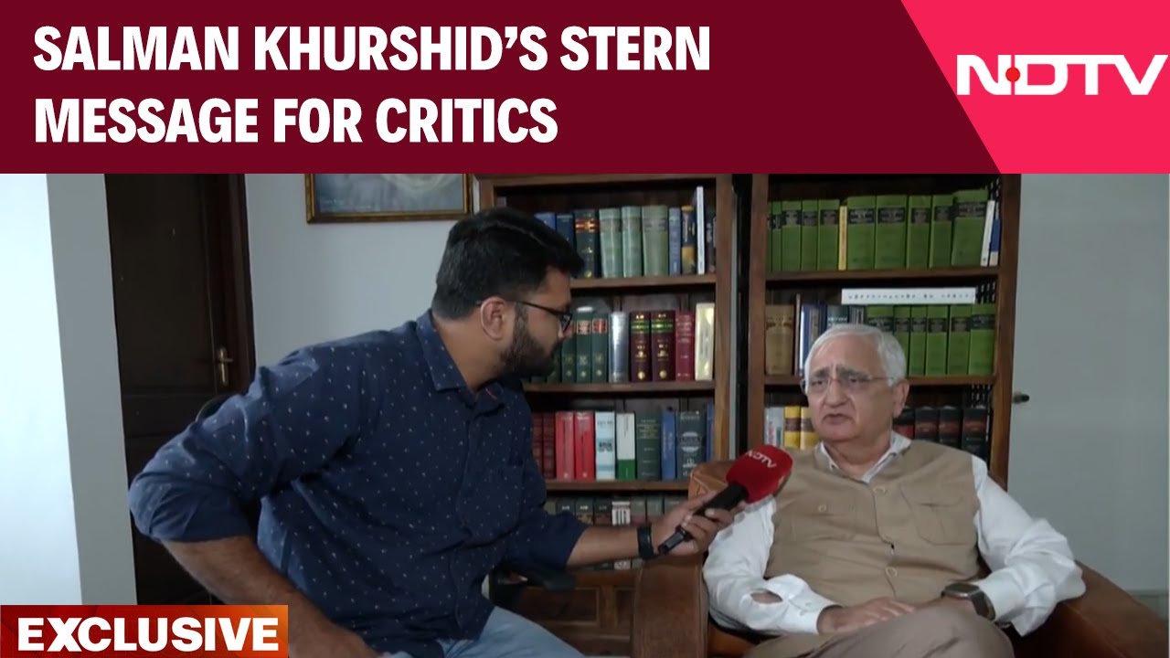 Video : "Pak Issued A Frustrated Statement After Our Malaysia Visit": Salman Khurshid
