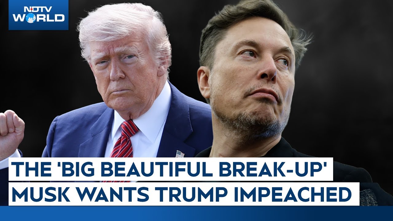 Trump Epstein | Elon Musk Wants Donald Trump Impeached, Says "Trump's In The Epstein Files" Trump Epstein | Elon Musk Wants Donald Trump Impeached, Says "Trump's In The Epstein Files"