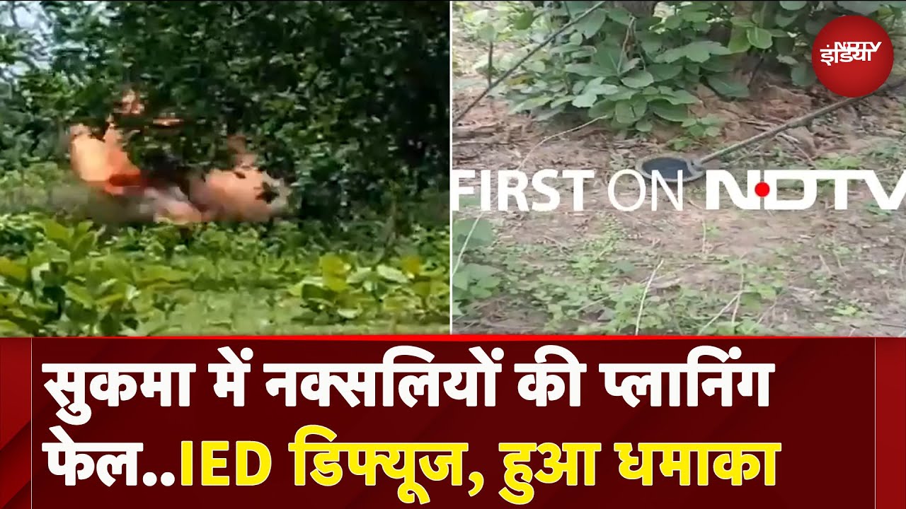 Chhattisgarh: Sukma में नक्सलियों की साजिश नाकाम, 10 KG IED बरामद | Naxal |  Breaking News
