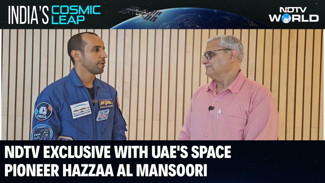 Video : India's Cosmic Leap | NDTV's Pallava Bagla in Conversation With Hazzaa Al Mansoori