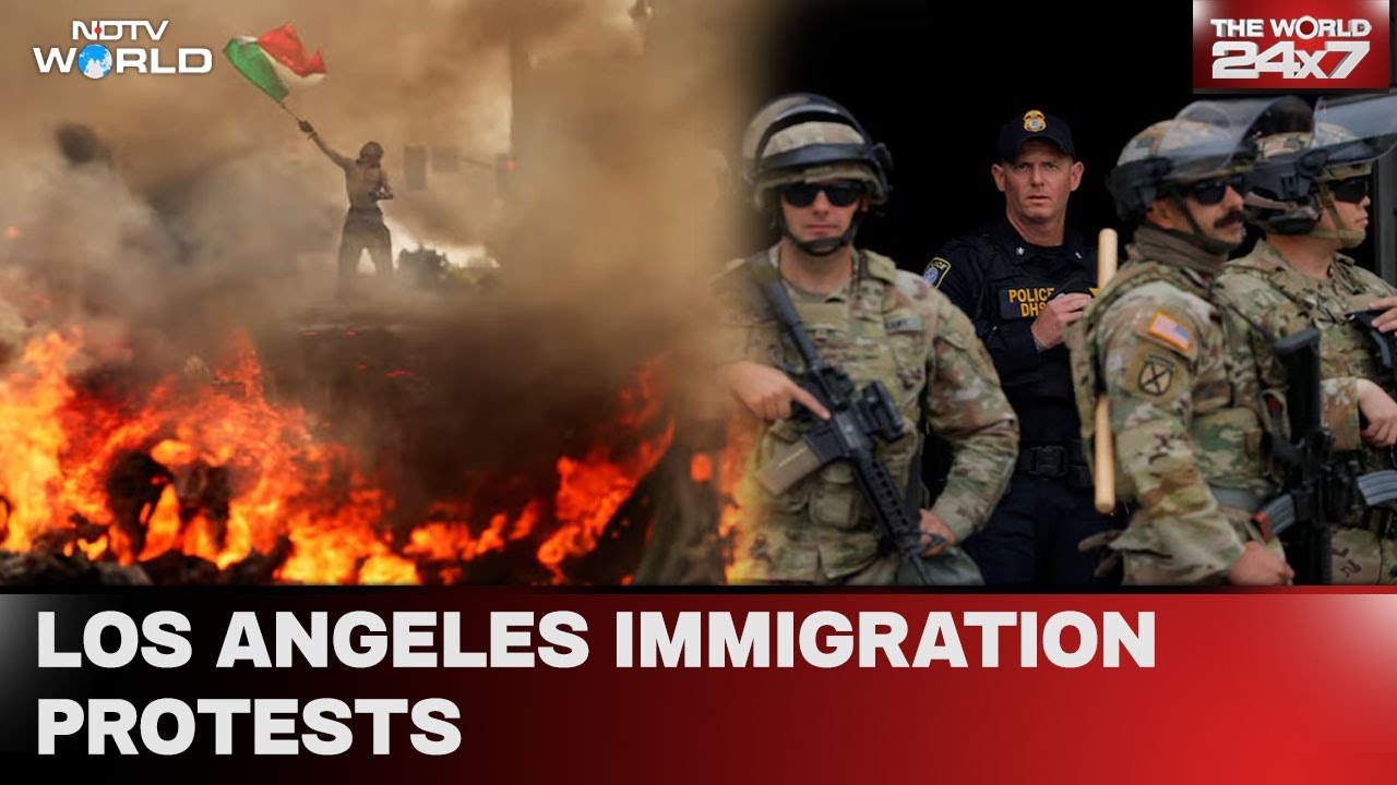 Los Angeles Protests | Tear Gas, Rubber Bullets Fired As Protests Flare Up, Trump Deploys Troops