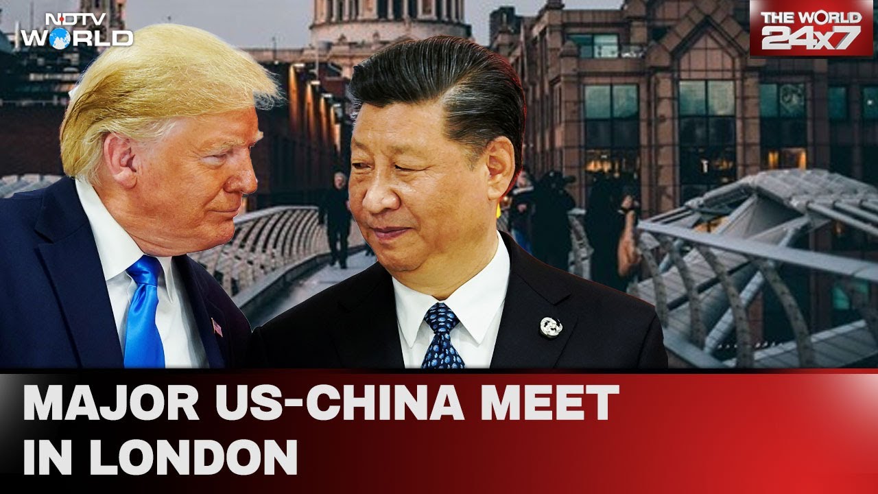 Tariffs: US And China Set To Meet For Trade Talks In London