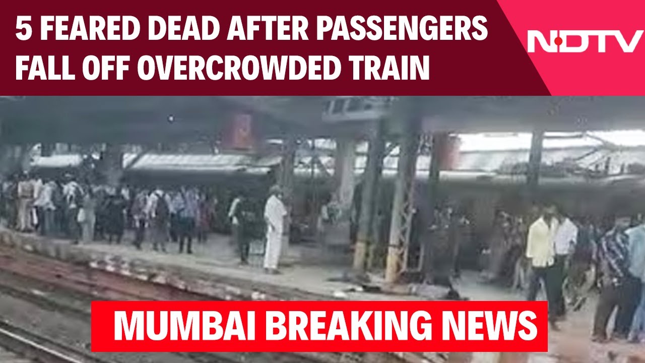 Mumbai Train News: 5 Feared Dead After Many Passengers Fall Off Overcrowded Local Train In Mumbai