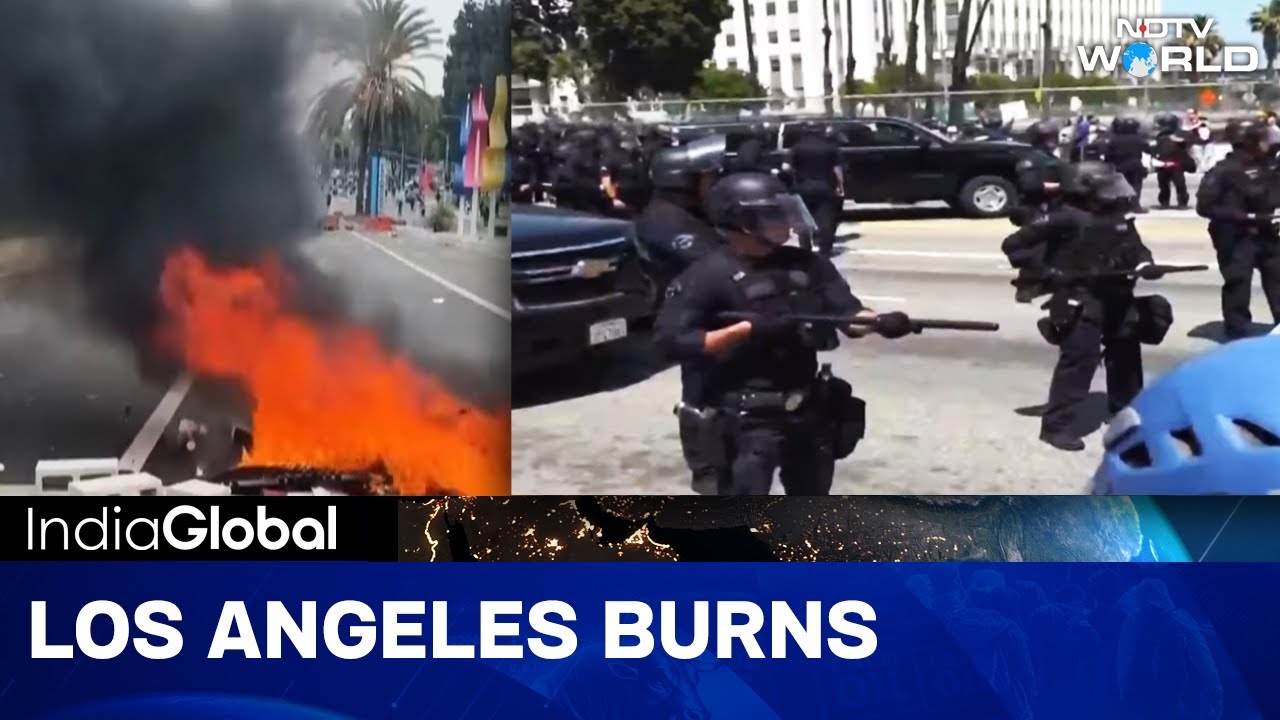 Clashes Rock Los Angeles As Immigration Unrest Intensifies