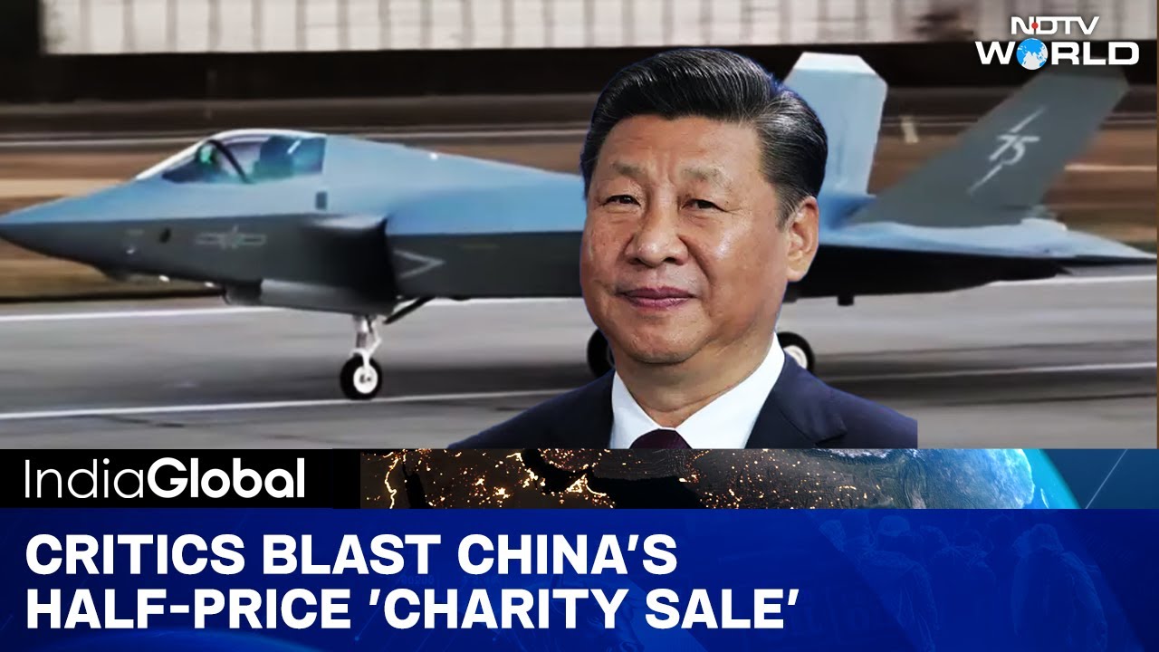 Video: China To Offer J-35a Fighter Jets To Pak At 50% Off: Reports
