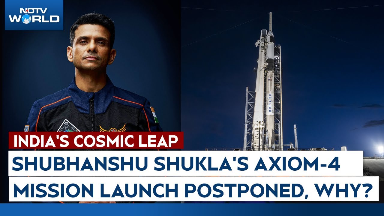 Axiom 4 Mission | When Will Shubhanshu Shukla's Axiom 4 Mission Be Launched? | SpaceX | NASA Axiom 4 Mission | When Will Shubhanshu Shukla's Axiom 4 Mission Be Launched? | SpaceX | NASA