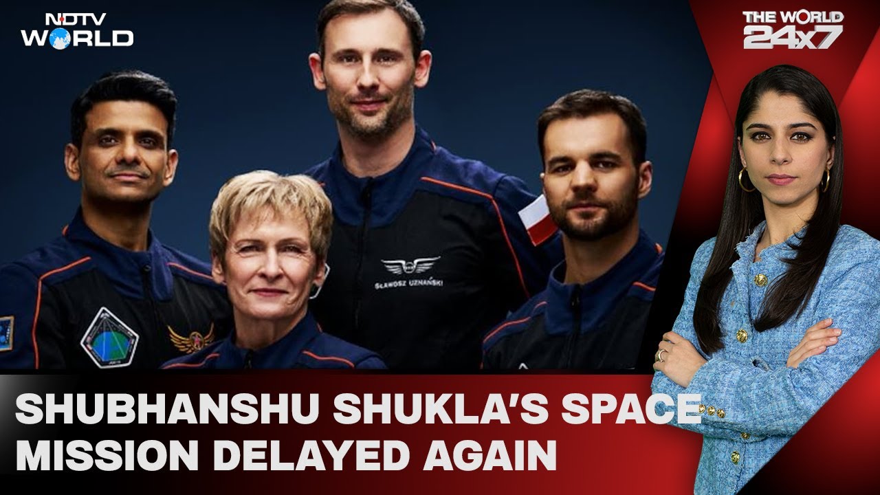 Video : Shubhanshu Shukla | Shubhanshu Shukla's Space Mission Delayed Again, Worst Decade For Global Growth