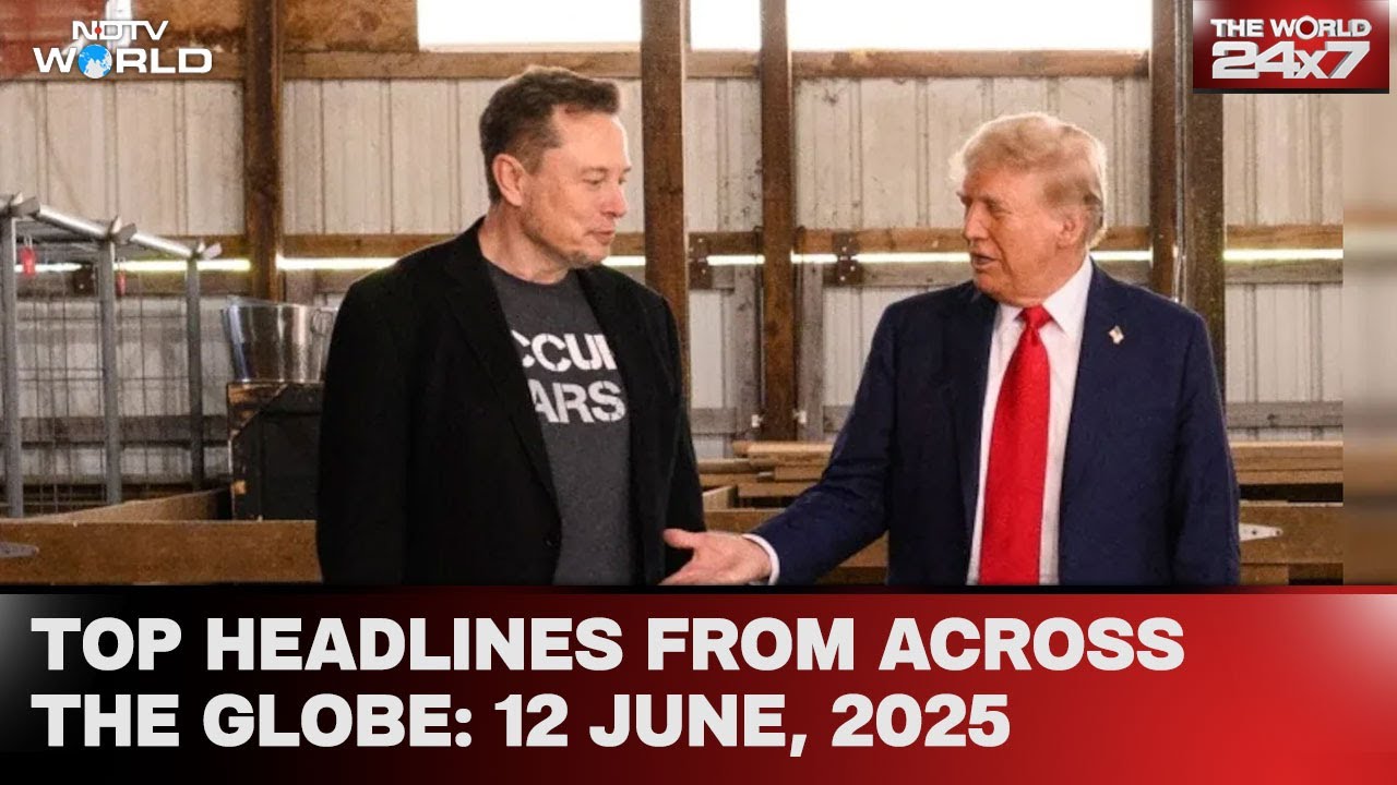 Trump-Musk Feud Eases: Musk Regrets Anti-Trump Comments | Top Headlines: 12 June, 2025