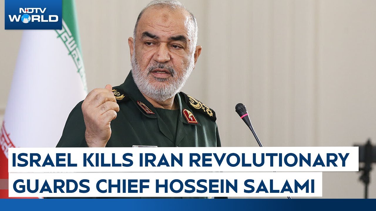 IRGC Chief Hossein Salami Killed in Israeli strikes On Iran's Nuclear Sites