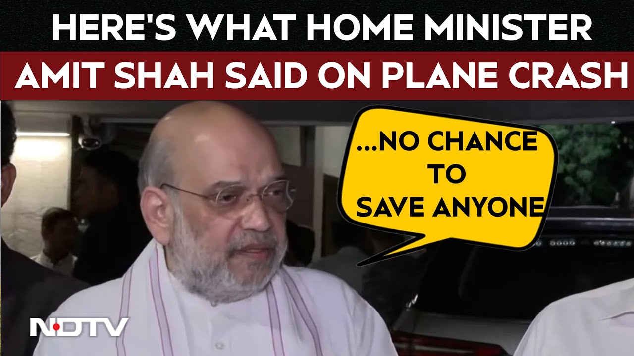 Air India Plane Crash | Home Minister Amit Shah Meets Sole Survivor, Says DNA Testing To Be Done Air India Plane Crash | Home Minister Amit Shah Meets Sole Survivor, Says DNA Testing To Be Done