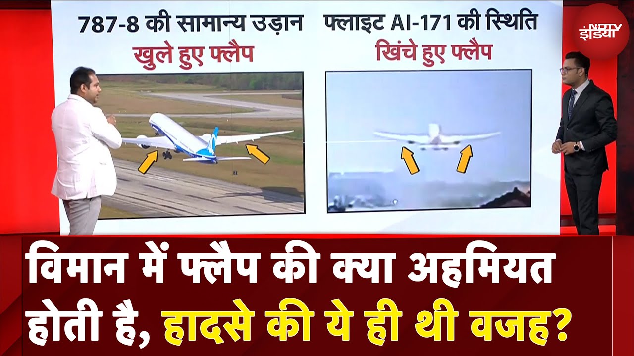 Ahmedabad Plane Crash: विमान में फ्लैप की क्या एहमियत होती है, हादसा फ्लैप की वजह से हुआ?