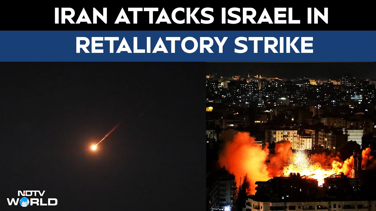 Iran Attacks Israel In Retaliatory Strike After Explosions Rock Tel Aviv, Jerusalem