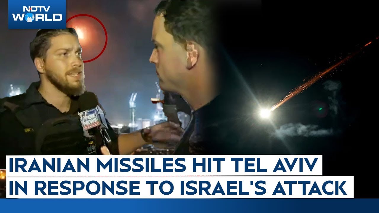 Iranian Missiles Hit Tel Aviv In Response To Israel's Attack