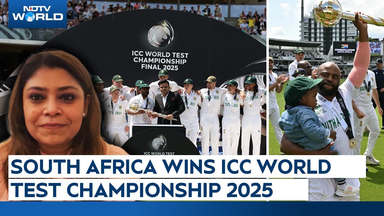 South Africa Clinch 1st ICC Title In 27 Years, Beat Australia In WTC Final