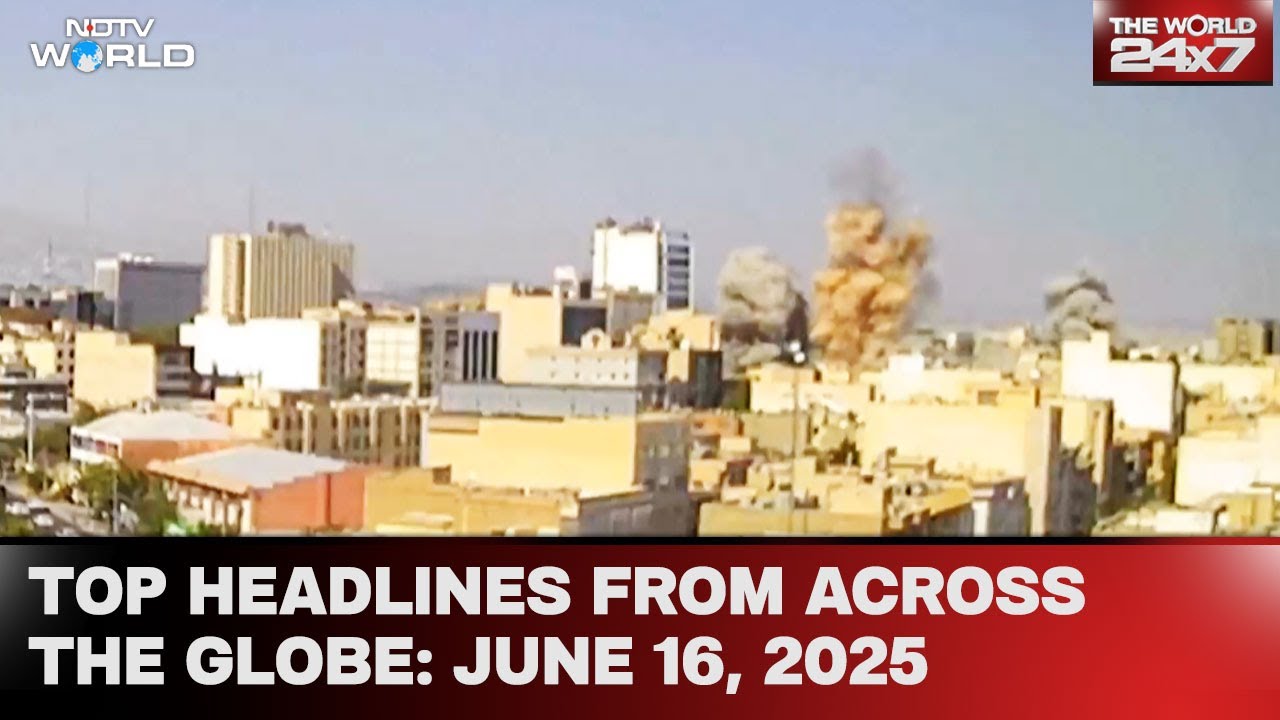 Iran Israel News | Death Toll Grows As Iran-Israel Trade Attacks | Headlines From Across Globe