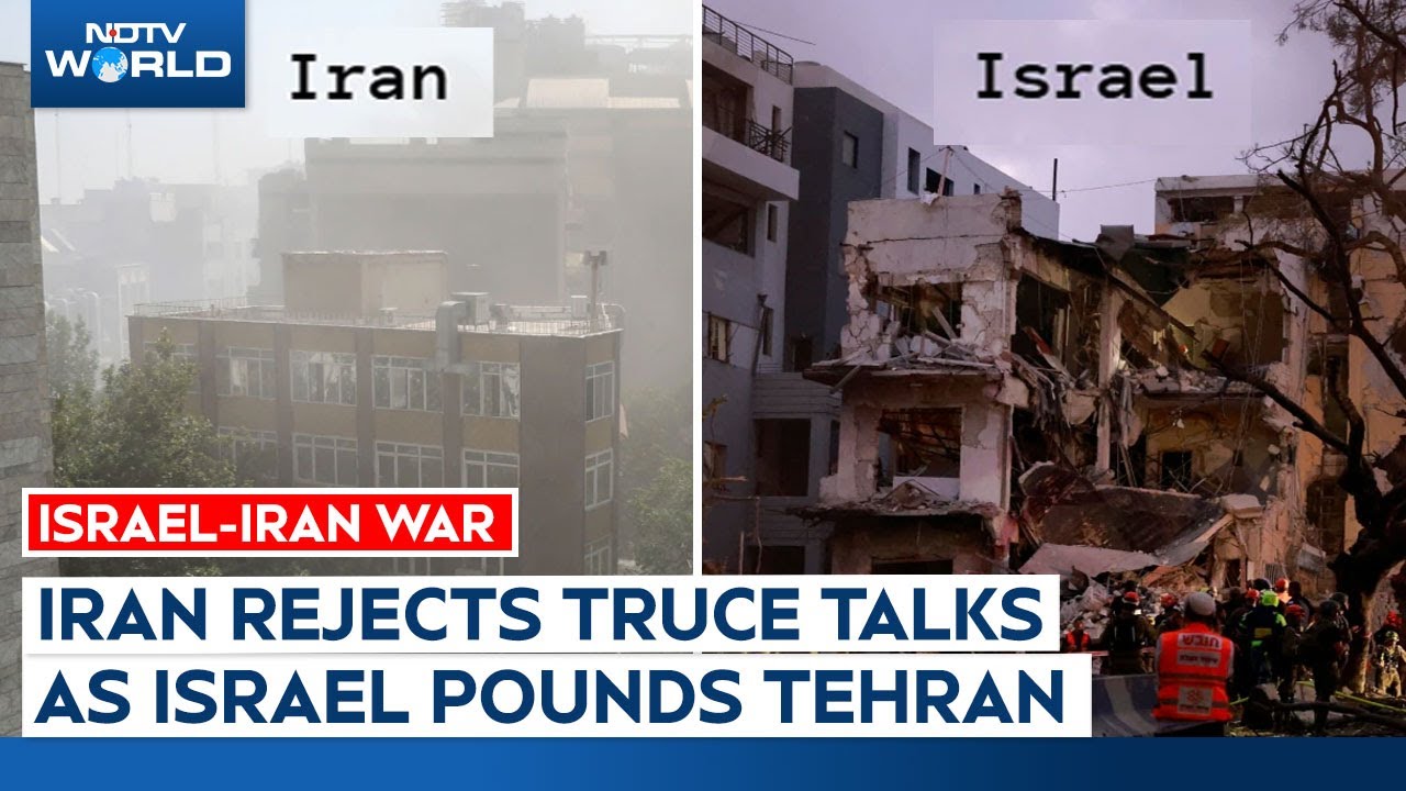 Israel Iran Update | Iran Rejects Truce Talks As Israel Pounds Tehran, Sirens Heard In Tel Aviv