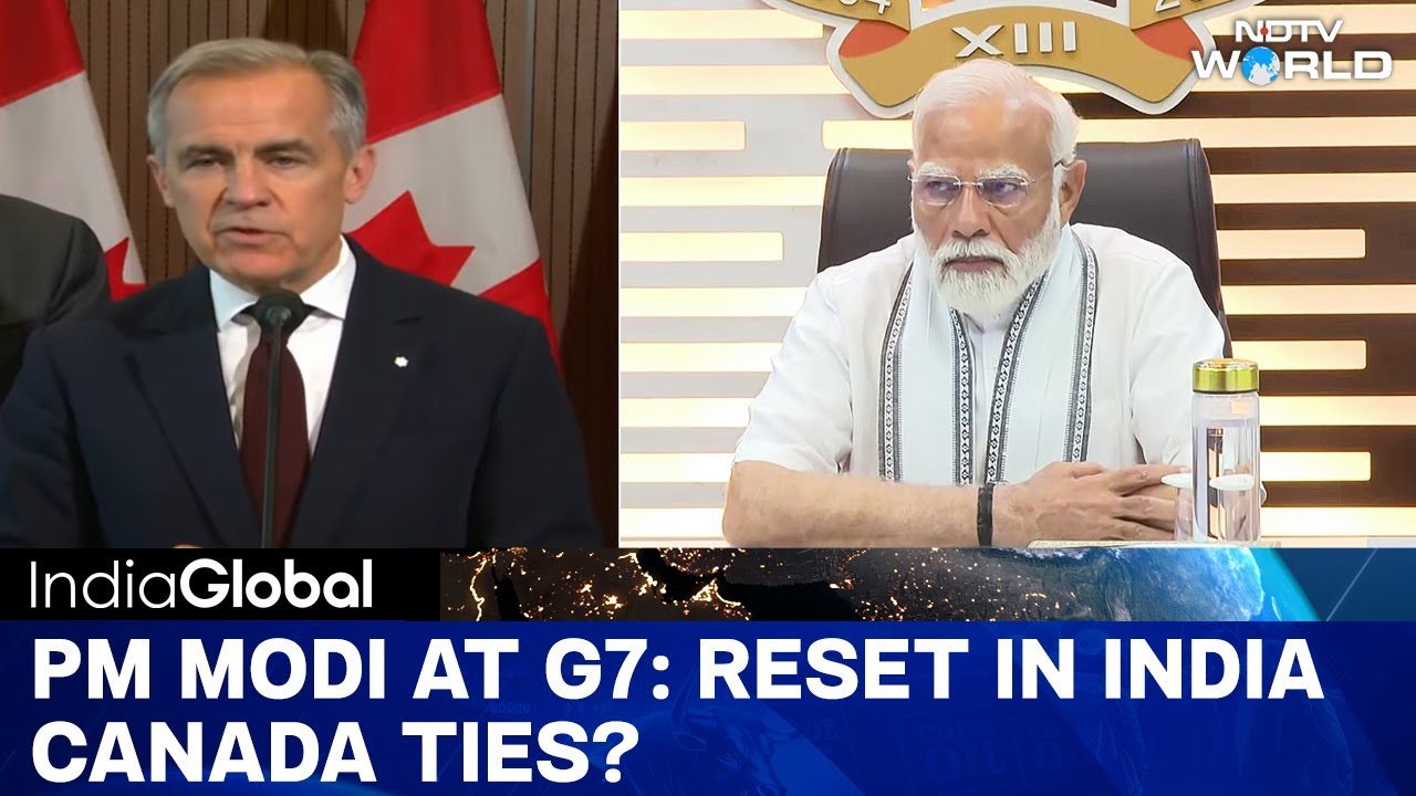 PM Modi At G7: Reset In India Canada Ties?