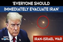 "Everyone Should Immediately Evacuate Tehran": Trump Amid Fierce Fighting "Everyone Should Immediately Evacuate Tehran": Trump Amid Fierce Fighting
