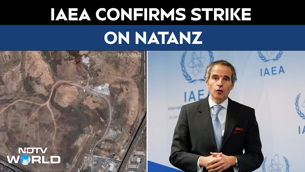 Iran News | IAEA Says Israeli Strikes Had 'direct Impacts' On Natanz Underground Centrifuge Halls Iran News | IAEA Says Israeli Strikes Had 'direct Impacts' On Natanz Underground Centrifuge Halls