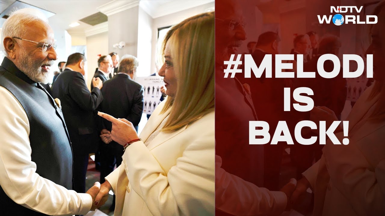 PM Modi G7 | PM Modi Meets Italy's PM Giorgia Meloni, Netizens Say Melodi Is Back PM Modi G7 | PM Modi Meets Italy's PM Giorgia Meloni, Netizens Say Melodi Is Back