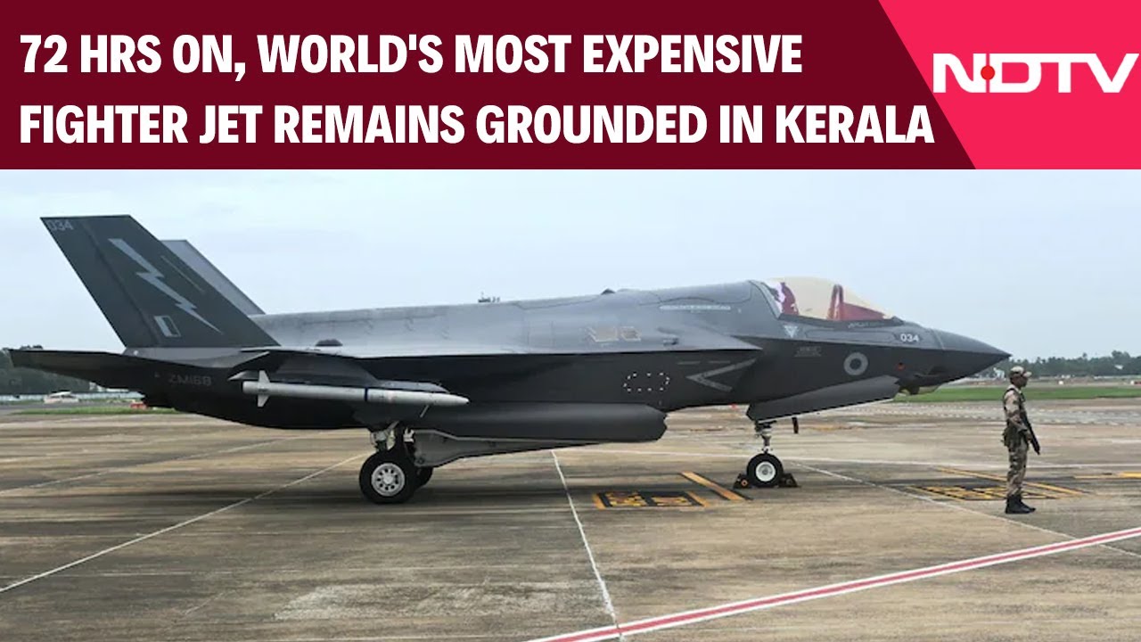 Video: 72 Hours On, World's Most Expensive Fighter Jet Remains Grounded In Kerala