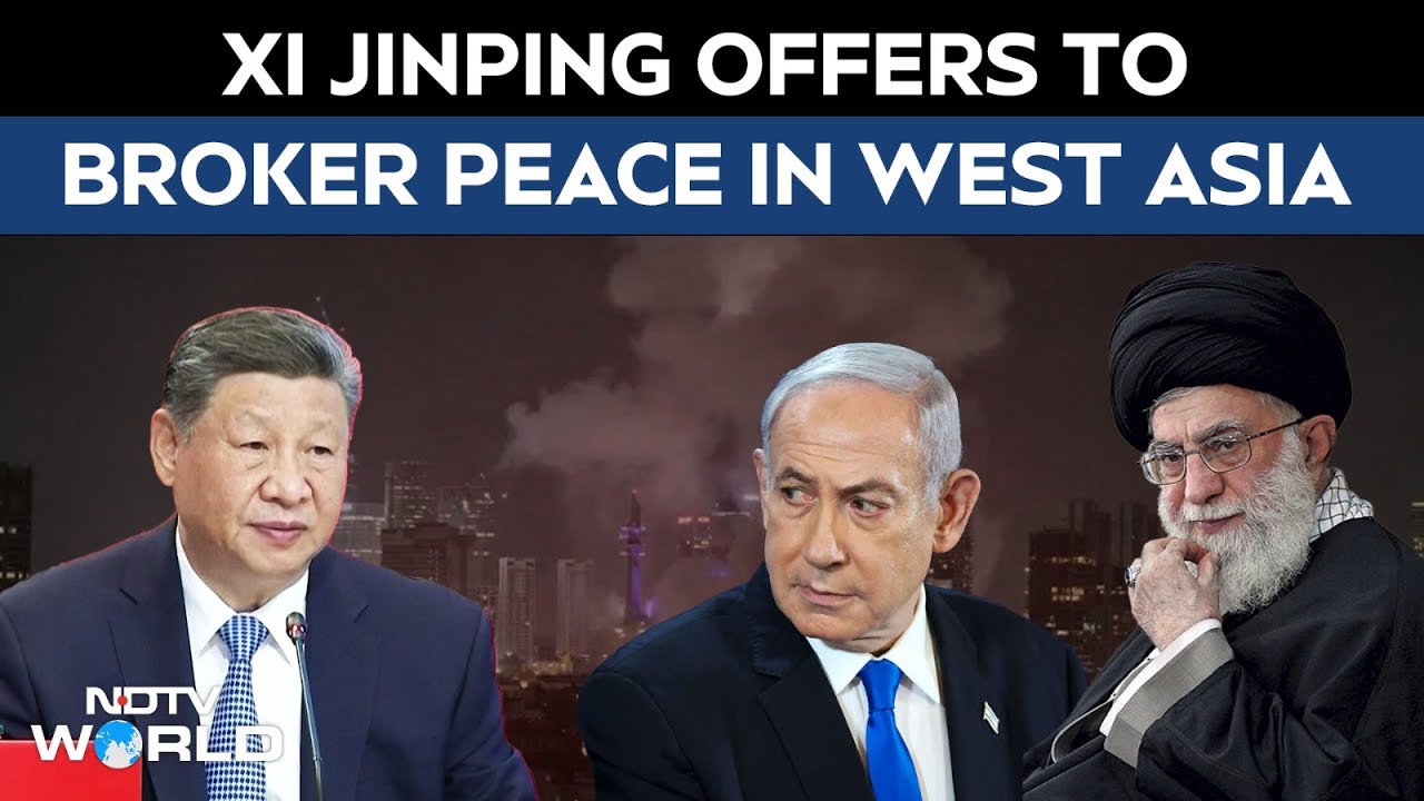 Iran Israel Conflict | Xi Jinping Says China 'Deeply Worried,' Urges De-escalation