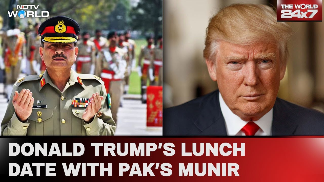 Video: Donald Trump Hosts Pak's Asim Munir For Lunch, Cites This Reason For Inviting Him